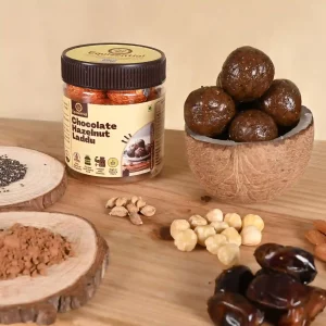 chocolate hazelnut ladoo