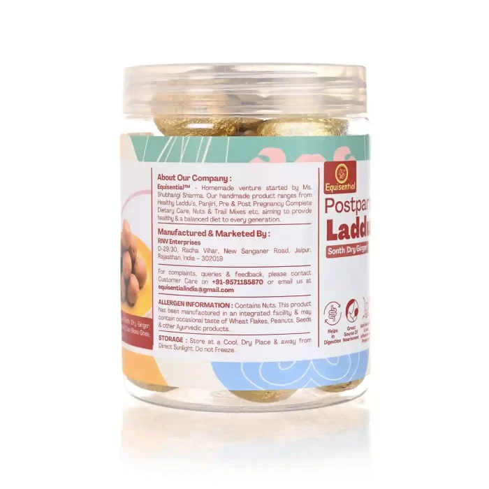 Equisential - Postpartum Sonth Laddu (Dry Ginger) | Buy Dry Ginger ...